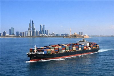 Transport maritim din China către Bahrain