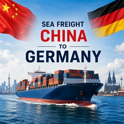 Transport maritim din China către Germania